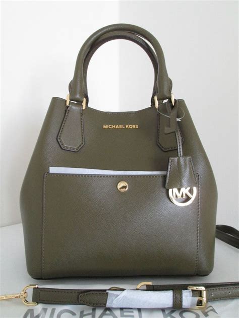 green michael kors purse|michael kors olive green handbags.